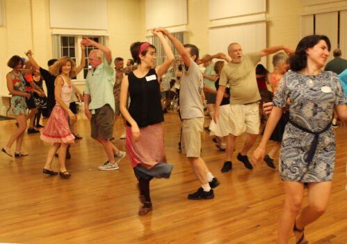 Contra dancing in Gainesville, Florida