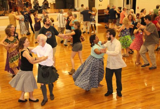 GODS contra dance at the Thelma Boltin Center, Gainesville, FL